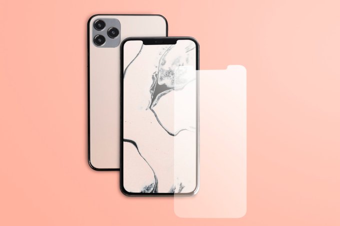 Szkło hartowane z telefonem Iphone